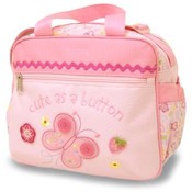 Gerber pink buttons cooler bag