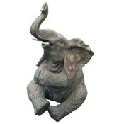 Elephant Praying Figurine