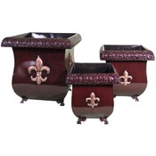 Fleur-De-Lis Planter