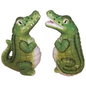 Gator Salt and Pepper Shaker Set