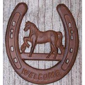 Horse/Welcome Horseshoe