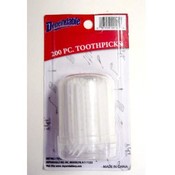 Plastic Tooth Picks 200 pk