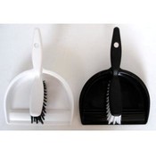 Assorted Colors - Dust Pan with Brush