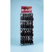 Deluxe Hair Brush Assortment on  Floor Display