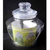 6" Airtight Plastic Canister
