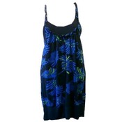 Fashion Printed  Poly Spandex Tops