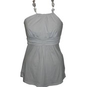 Fashion Solid Poly Spandex Tops