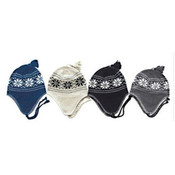 Ear Cover Knit Hat - Men