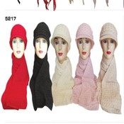 Womens Knit Hat &amp; Scarf Set