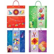 2XL Happy Birthday Bag-4 Assorted