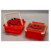 2 Pieces Square Smile Storage-Set