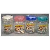 Container with Spoon Assorted-Shapes