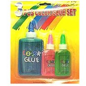 3 Piece Color Glue Set