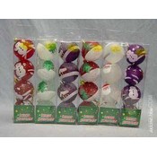Christmas 4 Pack Clear