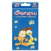 12 Piece Color Pencil-Garfield
