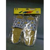 Slippers W/ Patterns  Assorted