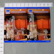 2ASST CLEAR PLATE STANDS