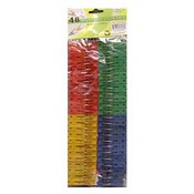 48 Piece Plastic Cloth Pegs
