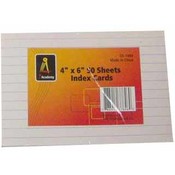 4X6 50 Count Index Card