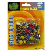 200 Piece Assorted Color Thumb-Tacks