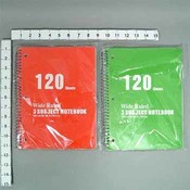120 Sheet Wd Ruled Notebook