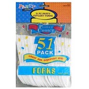 Plastic Fork 51- Piece