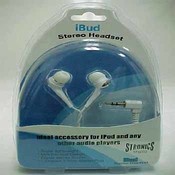 Bud Earphones-For iPods