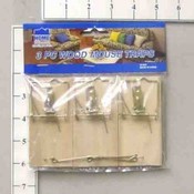 3Pk Wood Mouse Traps