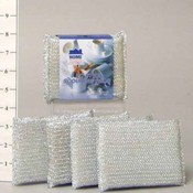 4Pc Steel Scouring Pads
