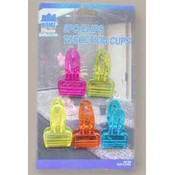 5 Pack Clips W/Suction Cups