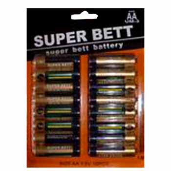 16 Piece AA Super Batteries