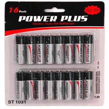 16 Pack AA Batteries