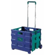 Pack and Roll Folding Cart with Basket