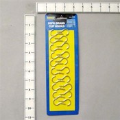 20Pk Brass Cup Hooks