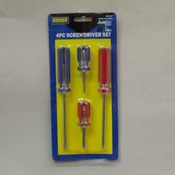 4 Piece Screwdriver Set