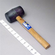 16Oz Wood Rubber Mallet