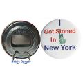 I Got Stoned In New York Bottle Opener 2.25"