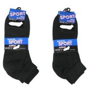 Mens Black Ankle Socks