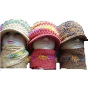 Knit Hat and Scarf Set