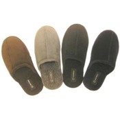 Mens Brushed Ultra Suede Slippers