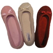 Girls Knit Ballet Slippers