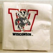 University of Wisconsin Badgers Lunch Napkins