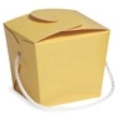 Quart Size Chinese Takeout Pail - yellow