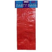 10-Count Cello Goodie Bags - Red Tint