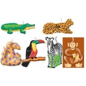 Jungle Animal Cake Candles(Case of 4)
