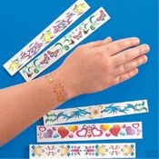 Glitter Bracelet Tattoos