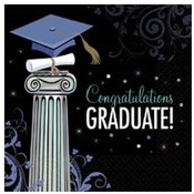 Beverage Napkins - Graduation(Case of 3)