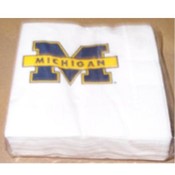 University of Michigan Beverage Napkins