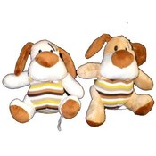 8" Patch Dog Stuffed Animal