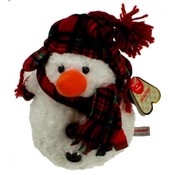 10" Christmas Snowman with music